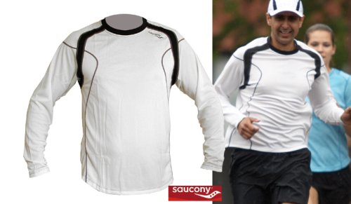 Herren Running T-Shirt Saucony L/S Elite WZ