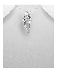 Pendant Necklace In 92.5 Sterling Silver
