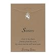 Sister Inspirational Pendant Necklace - 16"