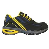 Goodyear Sicherheitsschuhe S1P 3840 Veloursleder mit Tech-Textil-Einsätzen, Stahlkappe , textiler Durchtrittschutz