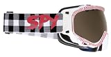 Spy Optic Soldier Red Streak Frame Bronze/Silver Mirror Lens Snow Goggle