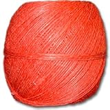 Red Polished 20# Hemp Twine 100g Ball