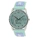 Miffy Outline Diamante Turquoise Analogue Watch
