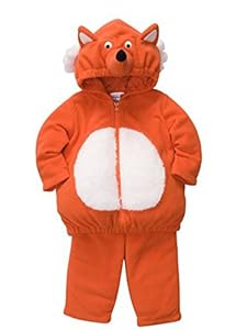 Carters Infant Fox Costume Baby Boys & Girls Hoody Jacket & Sweat Pants Set