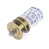 uxcell DCギヤードモータ 30RPM DC 6V 金属 電子部品 軽量 1個入り