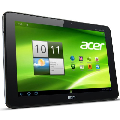 Acer Iconia A700 25,7 cm (10,1 Zoll) Tablet-PC (Full HD, NV Tegra 3 Quad-Core, 1,3GHz, 1GB RAM, 32GB Flashspeicher, Bluetooth, Android 4.0) schwarz