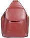 New girls/ladies gorgeous Visconti dark red soft leather backpack bag style 18357