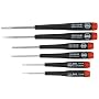 Wiha Electronic Screwdriver, Set of 6: 1.5mm, 2mm, 2.5mm, 3mm, 3.5mm, & 4mm
