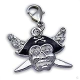 Beggar Charms pendant - Pirat with Sabre #8020 dangle, bracelet Charm | Phone Charm