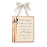 Russ Berrie Gifts of Faith Confirmation Day Plaque for Boys and Girls