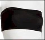 Juniors Nylon/Lycra Strapless Bandeau Crop Tube Top Bra/Swimwear Top in 30 Colors. Available Junior Sizes S-XL (Please read details and measurements)