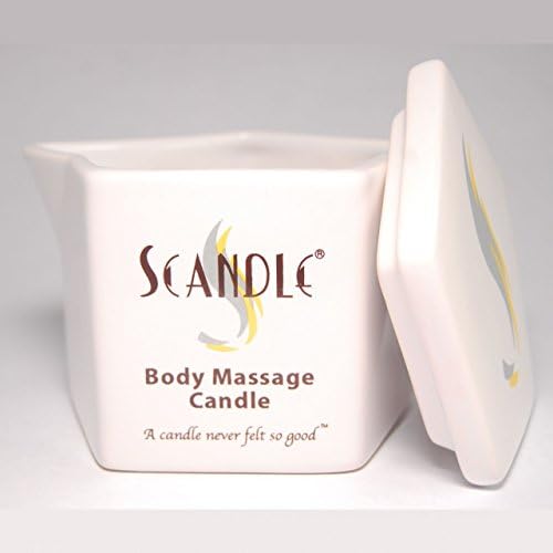 Scandle Candle Tranquility Blend Aromatherapy Body Candle 10 oz. Ceramic Canister