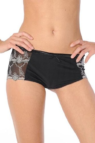 Mey Dessous “BLOOM” Damen Panties Schwarz 46