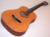 Luna Guitars Safari Nylon Spruce Travel Guitar With Gigbag