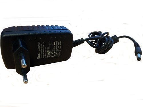 Ktec Universal Netzteil 12V 2A 2000mAh 5 5mm x 2 1mm für externe Festplattengehäuse Mediaplayer Mediarecorder