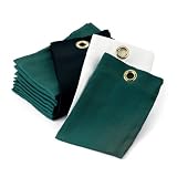 Putting Green - Golf Ball Washer - Tri-fold Cotton Tee Towels - HUNTER GREEN