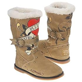 Ed Hardy Women's Boot Strap