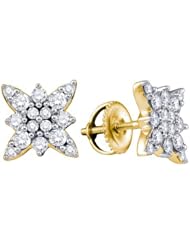 0.62CTW DIAMOND FASHION EARRING
