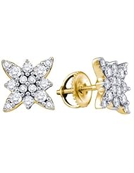 0.62CTW DIAMOND FASHION EARRING