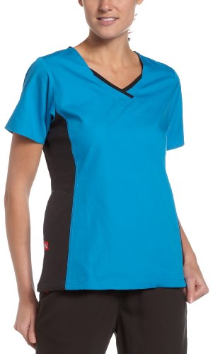 Dickies Scrubs Women’s Hip Flip Panel Top