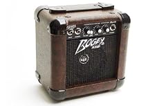 Brown Guitar Practice Amp: 10 watt (10w) Twin Channel Practice Amplifier for Electric Guitar