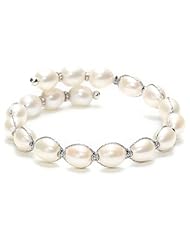 Bella Pearl Braided Coil Bracelet