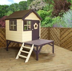 4 x 4 Playhouse with Tower, playhouse, wendy house, wooden play house, with tower, from Buttercup Farm by Buttercup Farm