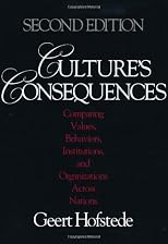 Culture's Consequences: Comparing Values, Behaviors, Institutions and Organizations Across Nations