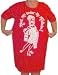 Funny Nightshirt in RED MADE IN THE USA Meet Me Under the Mistletoe! Christmas