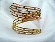 SOM cuff, Spiral Basket, tri-tone
