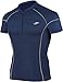 New 100 Navy Skin Tights Compression Base Layer Short Sleeve Mens T Shirt