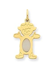 14K Girl 7x5 Oval Genuine Opal-October