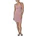 Xhilaration® Juniors Body Con Tank Dress - Red/Oatmeal Stripe