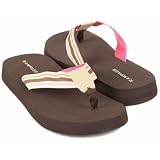 Rampage Yoshi Chocolate Brown thongs