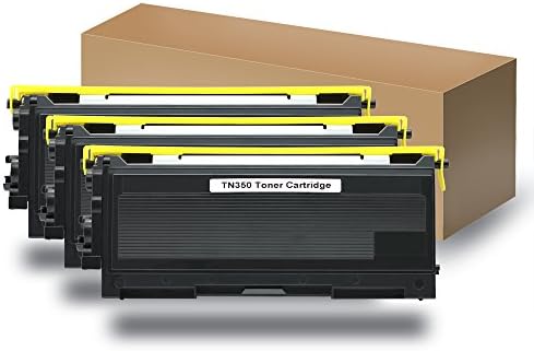 Compatible Replacement Toner Cartridge for Brother TN2025/TN350, Compatible with Brother HL-2045/2070/2075 DCP-7010//7025 MFC-7220/7420/7820 FAX-2810/2820/2910/2920 [Black, 3 Packs]