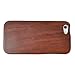 Unique Handmade Natural Wood Wooden Hard bamboo Case Cover for iPhone 5 with free screen protector(Verawood)
