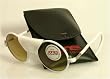 Jones Round White Sunglasses / Ski & Expedition Goggles with Case. Model: WAW-WO