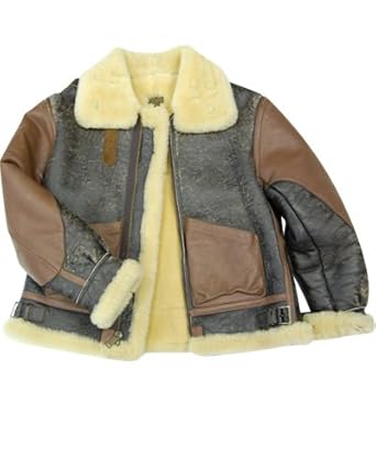 Alpha Industries B-3 Vintage Sheepskin Bomber Jacket