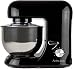 Andrew James 1500 Watts Electric Food Stand Mixer In Stunning Black With Splash Guard and 5.2 Litre Bowl + Spatula + 128 Page Food Mixer Cookbook