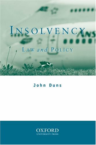 Insolvency: Law and Policy