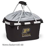 Purdue Boilermakers Lightweight Insulated Metro Picnic Basket - Beige w/Digital Print