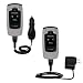 Essential Kit for the Samsung SGH-T619 - includes Car and Wall Charger with Rapid Charge Technology - Gomadic Brand w/ TipExchange Technology