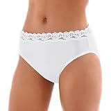 Warner's Fashion Scoops Hi-Cut Brief 3-Pack - White