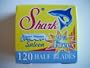 120 Shark Super Stainless Straight Edge Barber Razor Blades for Professional Barber Razors