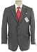 Search Our Specialty Mall : Ralph Lauren Mens Single Breasted 2 Button Gray Pinstripe Wool Suit - Size 50R
