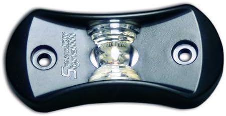 SoundOff Signal (EFL1B0R) Red Single Surface Mount Fusion Light with Black Housing