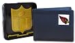 Kansas City Chiefs Executive Leather Bifold Wallet in a Tin - NFL Football Fan Shop Sports Team Merchandise