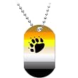 Bear Brotherhood Dog Tag Necklace