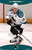 San Jose Sharks- Joe Thornton Poster Print, 22x34