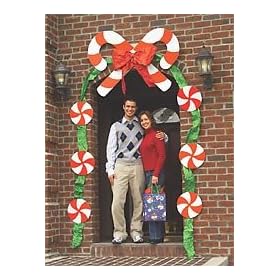 Candy Cane Door Set